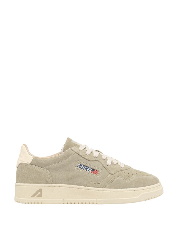 Autry Beige Low Top Sneakers