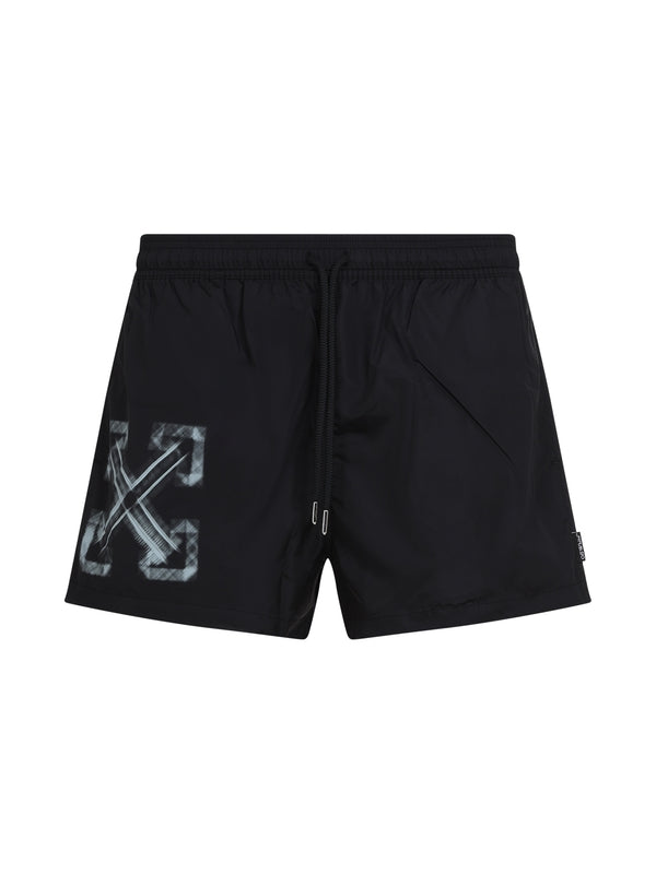 Logo Printing Swim Shorts