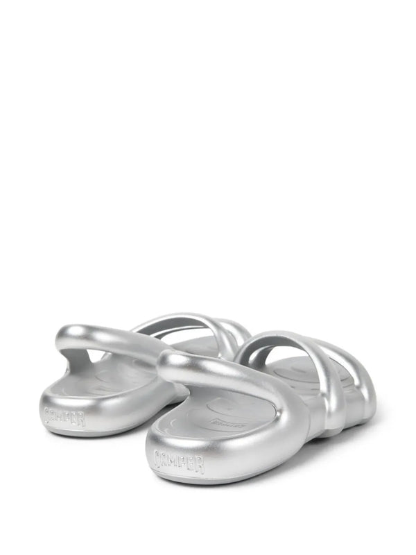 Camper Silver Sandals