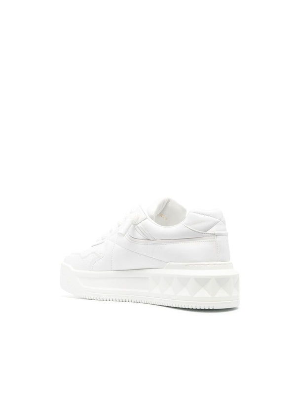 Valentino White Low Top Sneakers