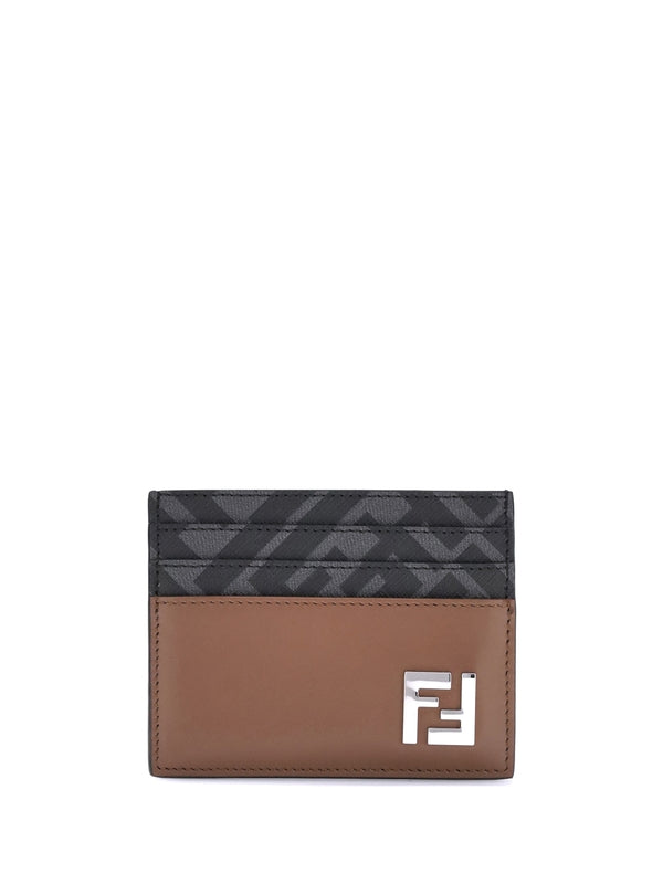 Fendi Brown Card Holders