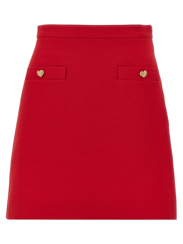 Valentino Red Skirts