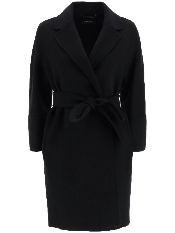 Arona Belted Wool Midi Coat