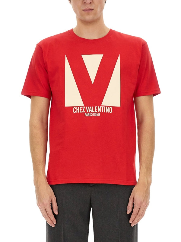 Valentino Red Half Sleeve