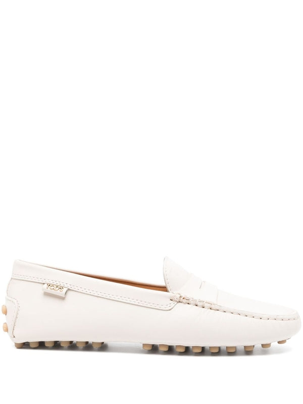 Tod'S White Driving Shoes