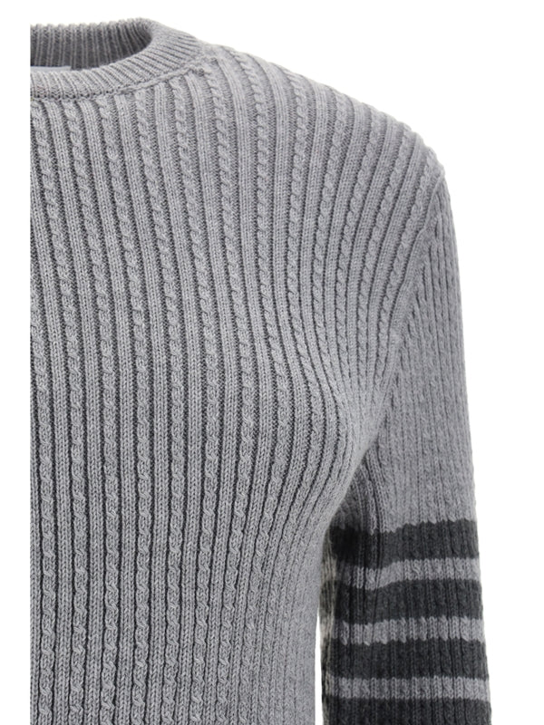 4-bar Wool Knit