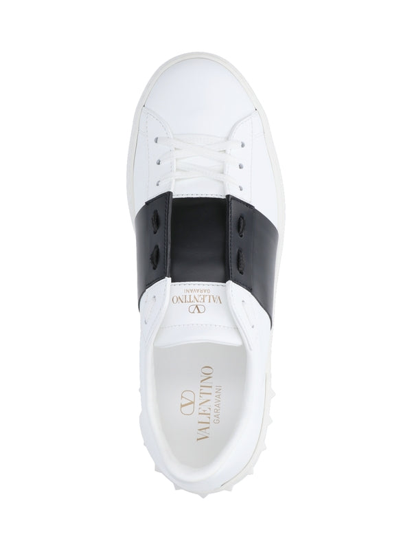 Valentino White Low Top Sneakers