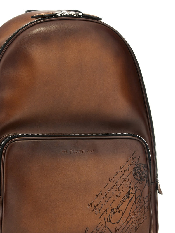 Berluti Brown Backpacks