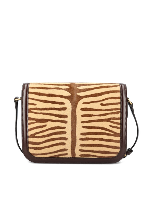 9to5 Pony Effect Leather Shoulder Bag