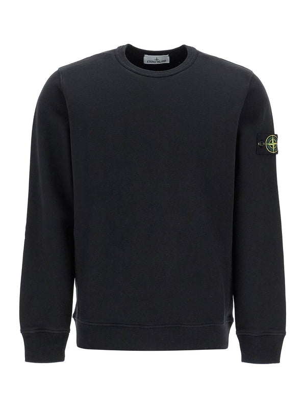 Wappen Patch Crewneck Cotton Sweatshirt