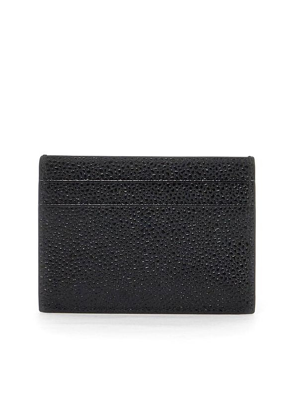 Thom Browne RWB Pebble Leather Card Wallet
