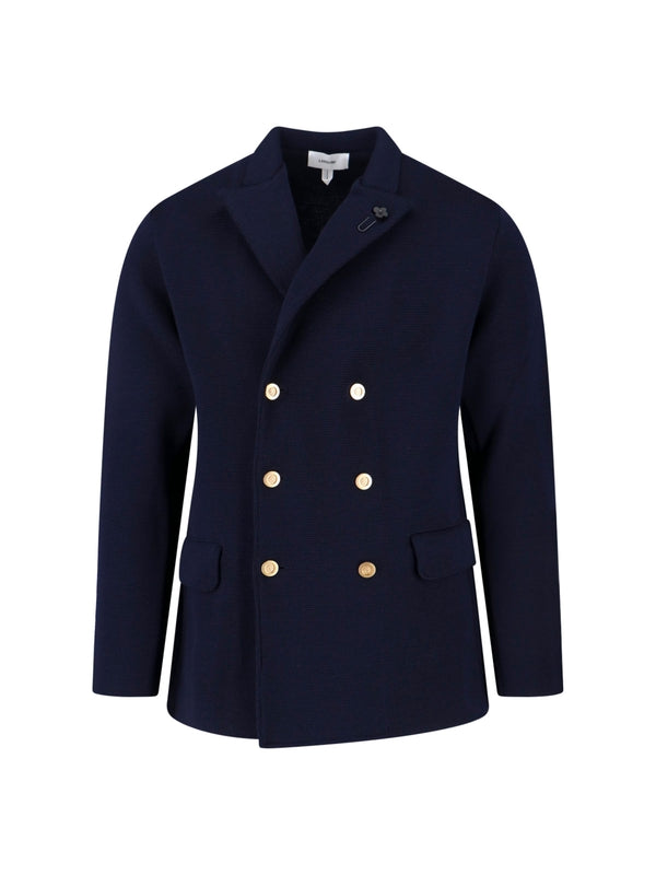 Lardini Navy Tailored Jackets