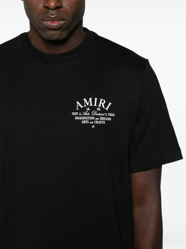 Amiri Black Half Sleeve