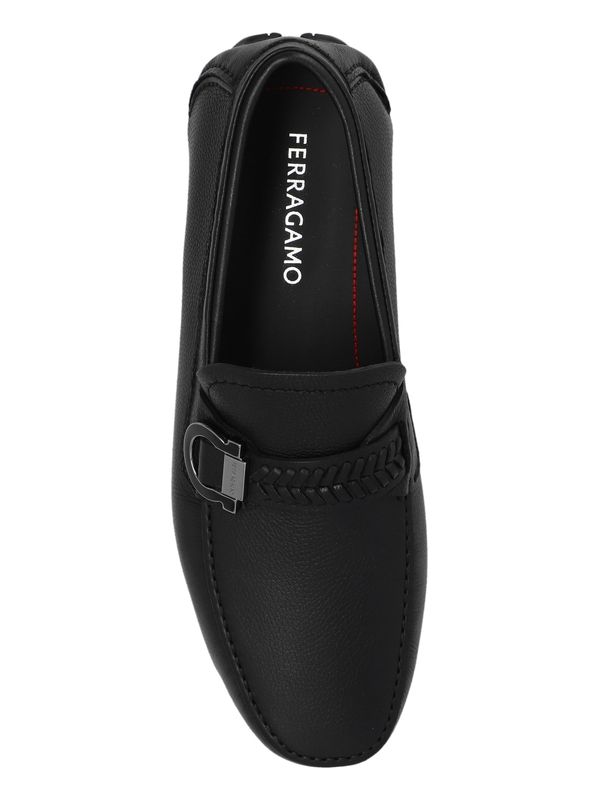 Calipso Logo Calfskin Loafers