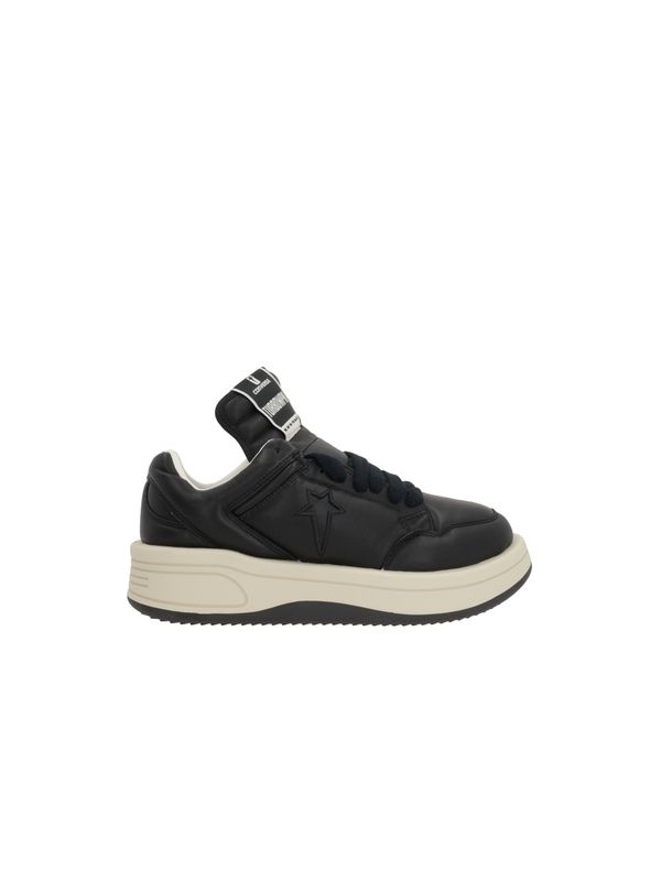 Rick Owens Drkshdw Black Low Top Sneakers