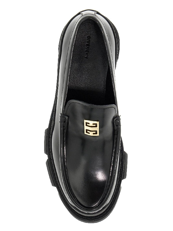 4g Embellished Leather Loafers