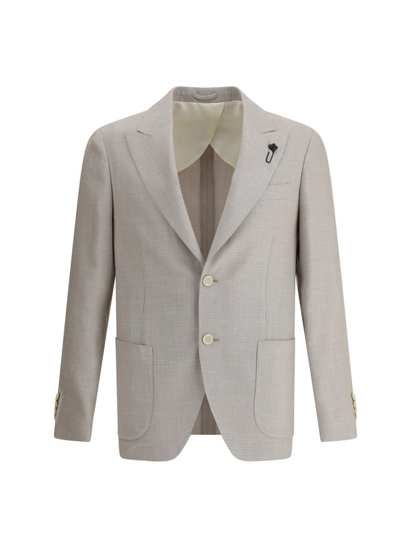 Lardini White Tailored Jackets