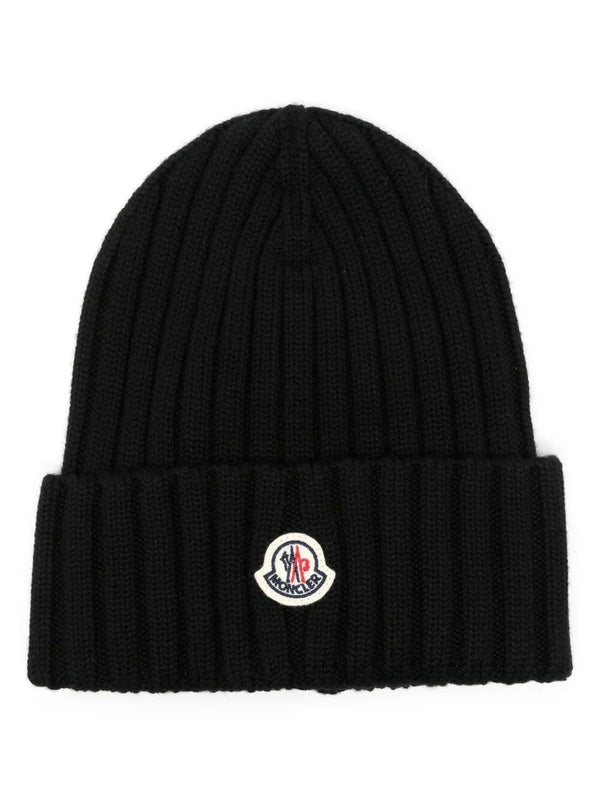 Moncler Black Beanie