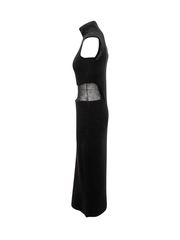 Arabba Wool Cashmere Long Dress