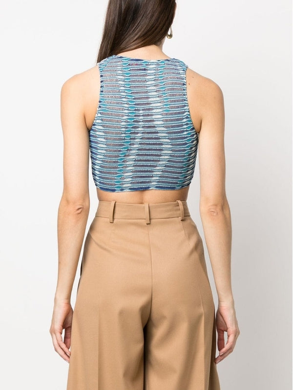 Vitelli Blue Sleeveless