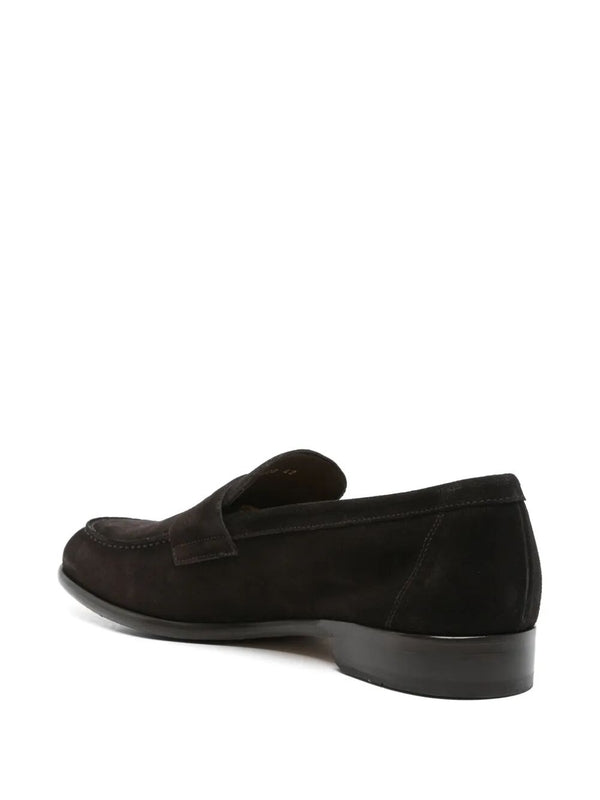 ADLER JUKE Suede Penny Loafers