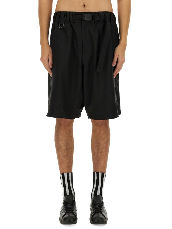Y-3 Black Shorts