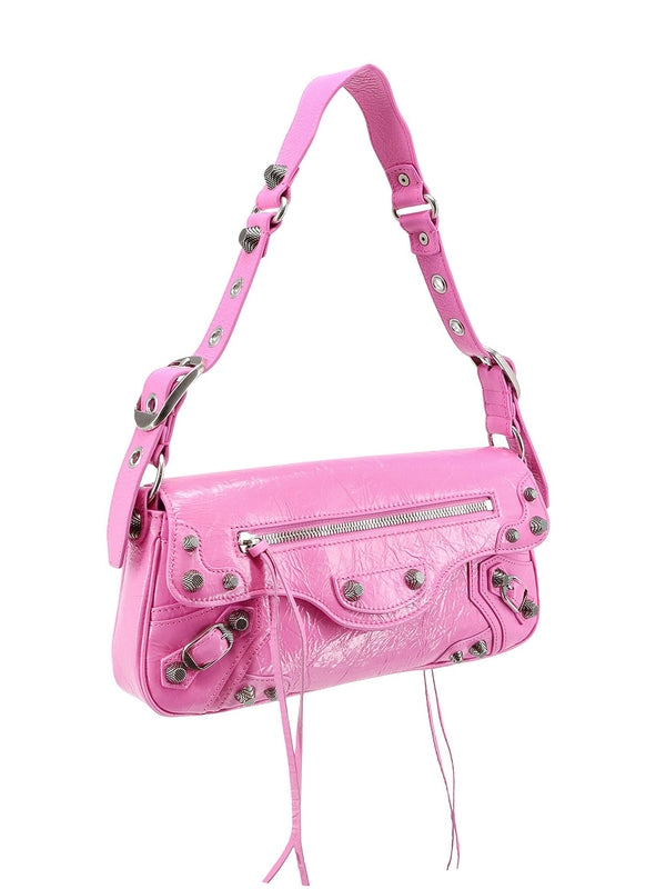 BALENCIAGA - Balenciaga Le Cagall Small Pink Crossbody & Shoulder Bags - Jente