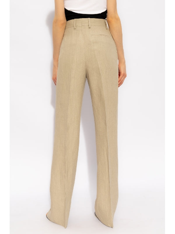 Tailored
  Viscose Linen Pants