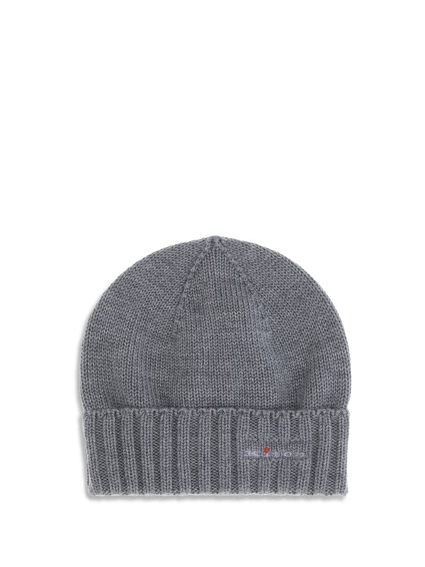 Kiton Grey Beanies