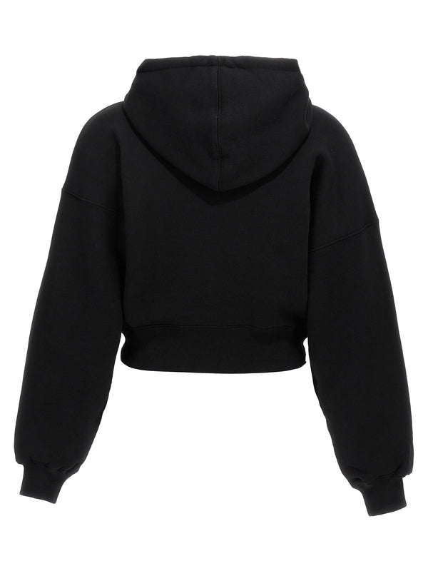 Arrow Logo
  Embroidered Crop Hoodie