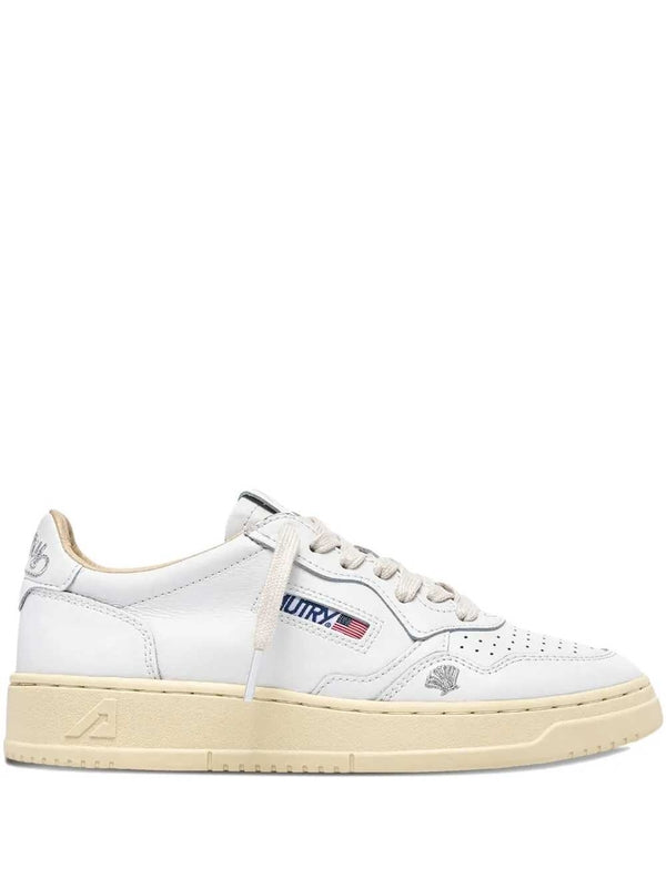 Autry White Low Top Sneakers