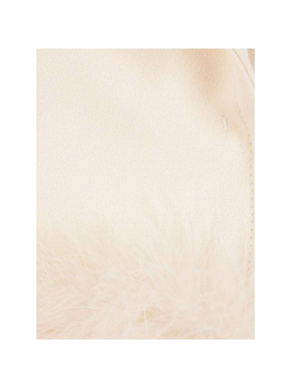 Fur Detail Single Jacket