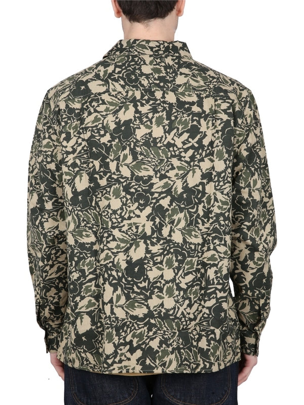 Feathers Cotton Linen Shirt