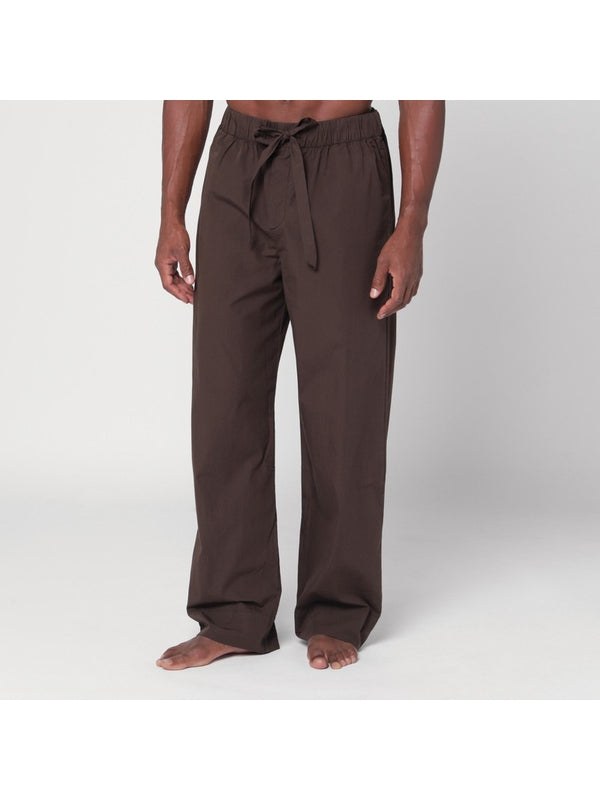 Tekla Brown Casual Pants