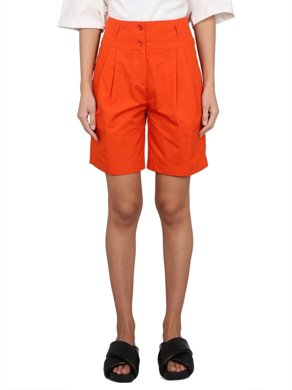 COTTON POPLIN SHORTS Shorts