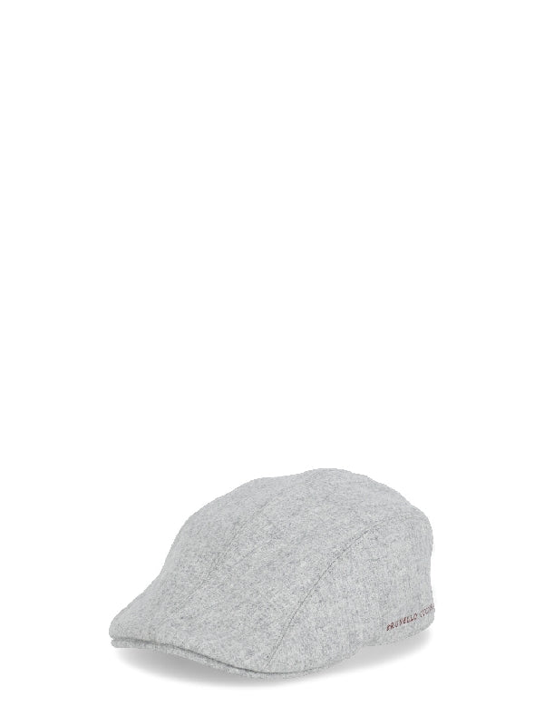 Logo Embroidery Wool Hunting Cap