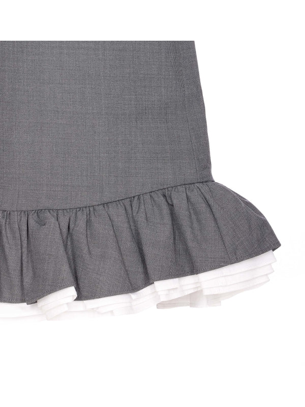 Shushutong Gray Skirt