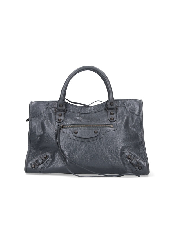 Balenciaga Grey Tote Bags
