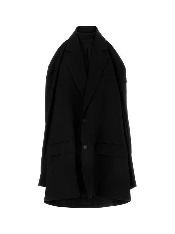 Suspended tailored dress