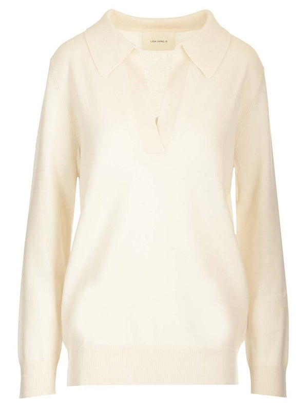 Josefine Cashmere Polo Shirt