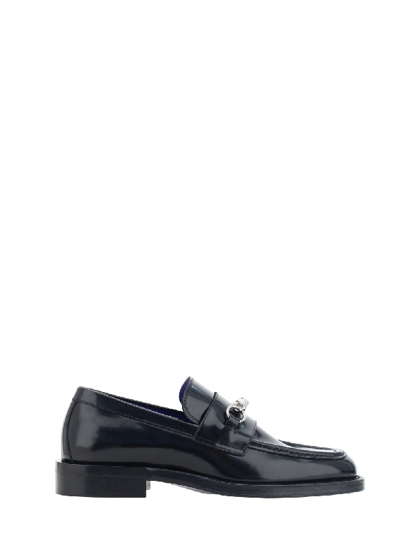 Barbed Leather Loafers