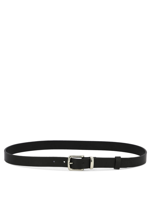 Metal Buckle Leather Belt