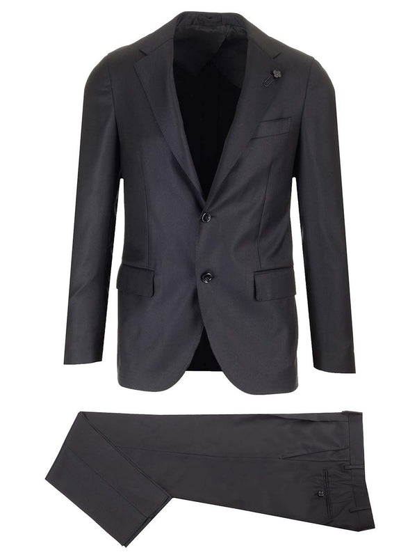 Single Breasted Wool Suit