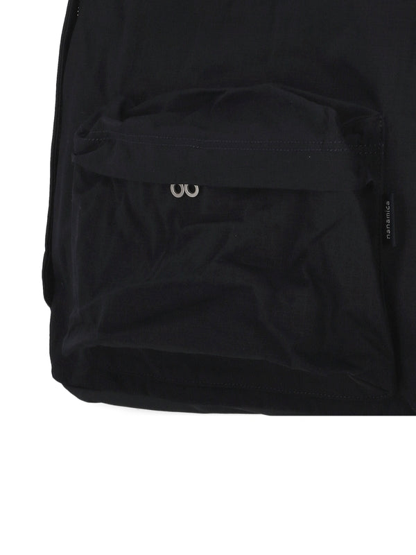 Logo Label Cotton Backpack