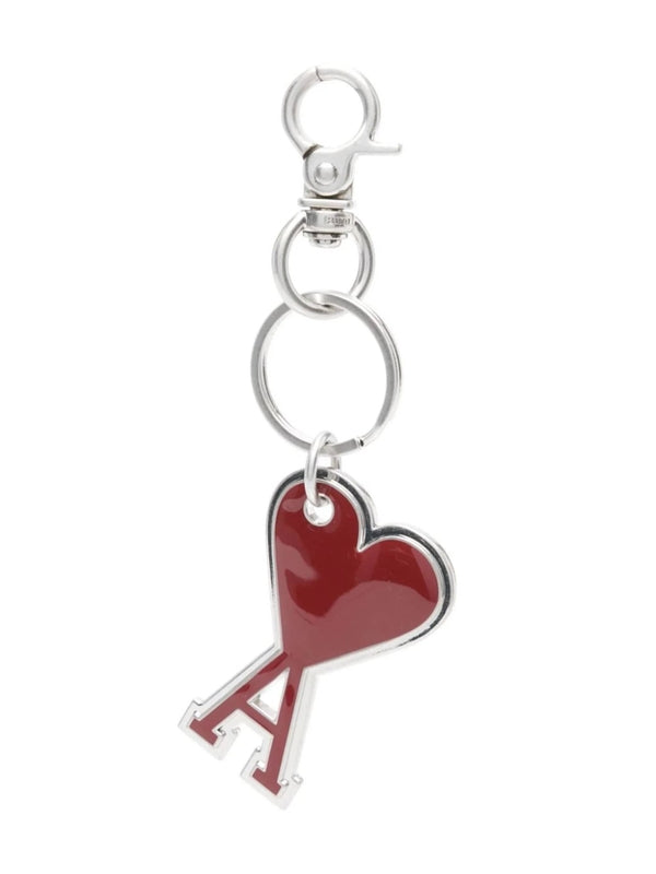 Heart Logo Charm Keyring