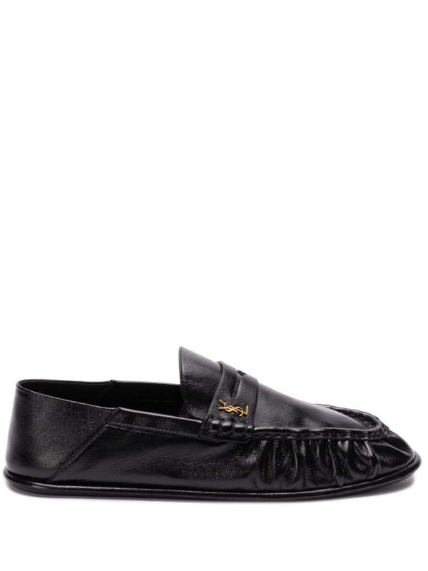 Cassandra Logo Leather Penny
  Loafers