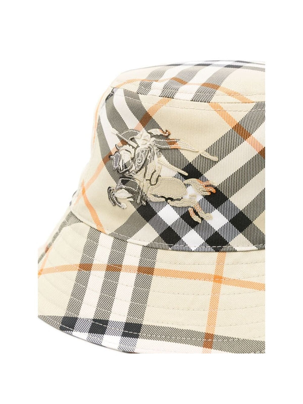 EKD Check Pattern Bucket Hat