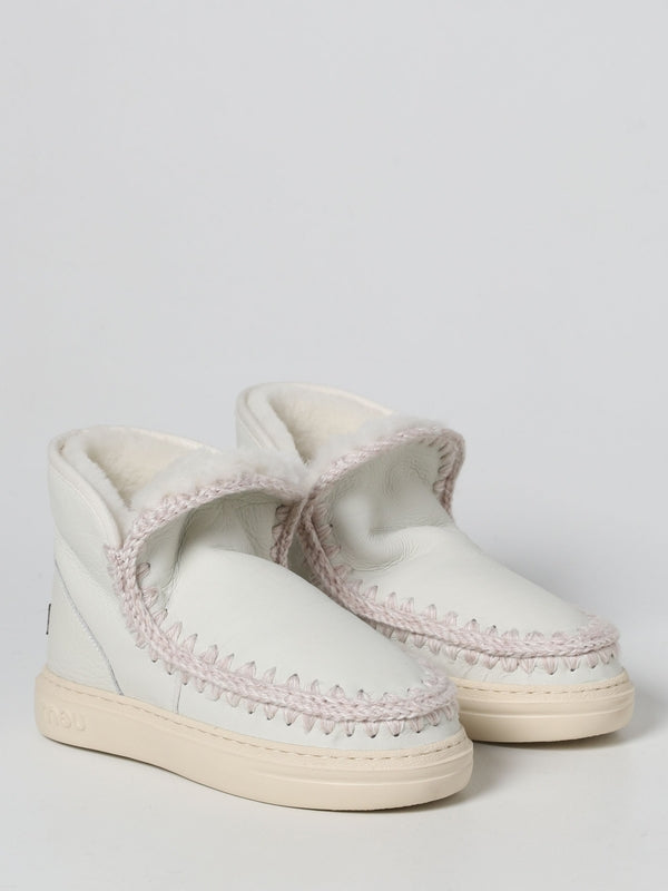 Eskimo Logo Patch Ankle Boots