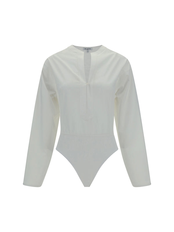 V-neck Shirt Bodysuit