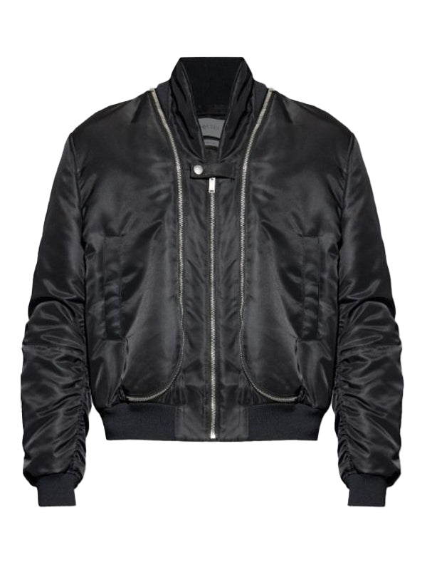 Alexander Mcqueen Black Bomber